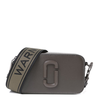 Marc Jacobs Coated Saffiano Small Snapshot Camera Bag Ash 1 of 4