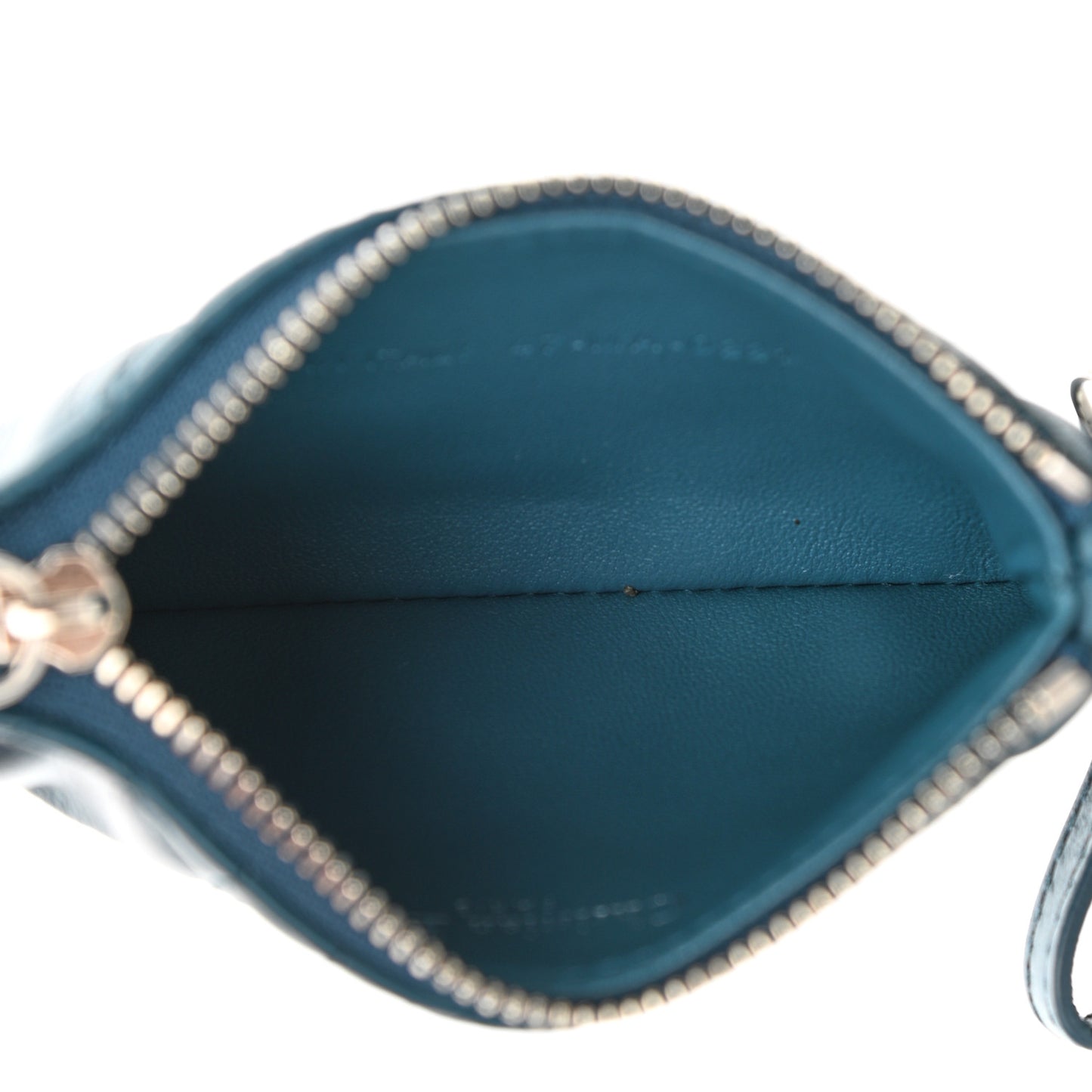 Supple Calfskin Cannage Caro Multifunctional Pouch Deep Green