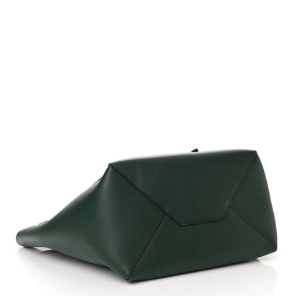 Celine Smooth Calfskin Small Belt Cabas Phantom Dark Green 4 of 9