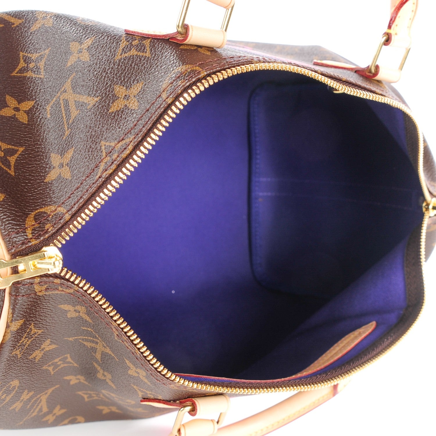 Louis Vuitton Monogram My LV Heritage Speedy Bandouliere 35 Violet Fuchsia 5 of 7