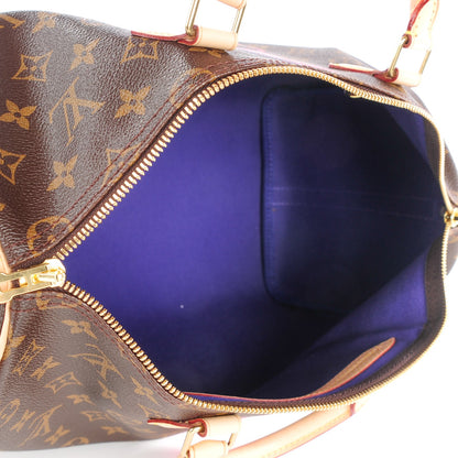 Louis Vuitton Monogram My LV Heritage Speedy Bandouliere 35 Violet Fuchsia 5 of 7