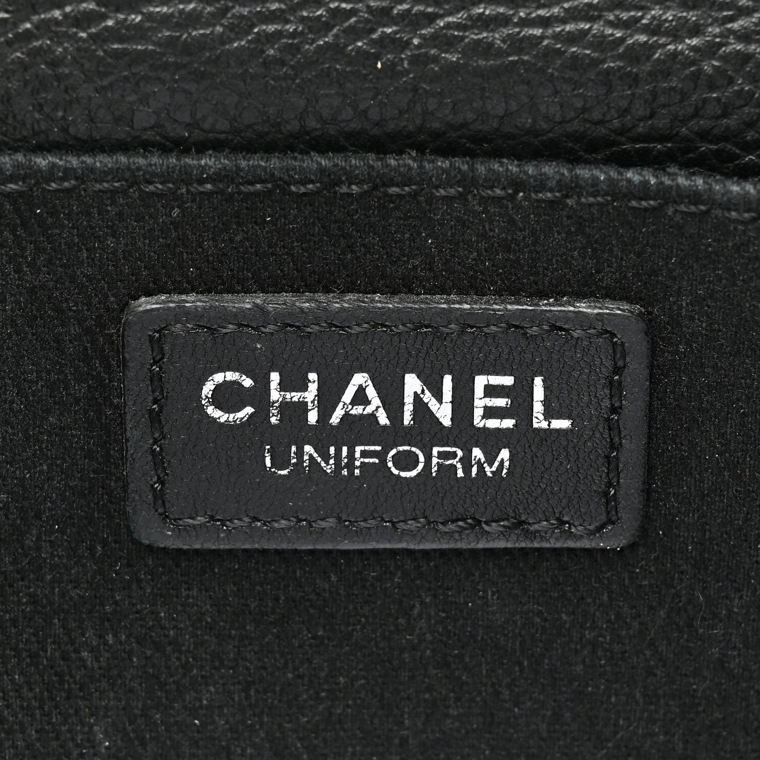 Chanel Grained Calfskin Quilted 2.55 Reissue Flap Belt Bag Clutch Black 6 of 16