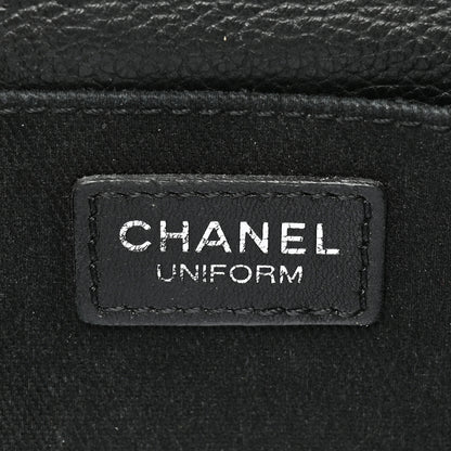 Chanel Grained Calfskin Quilted 2.55 Reissue Flap Belt Bag Clutch Black 6 of 16