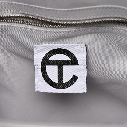 Telfar Metallic Vegan Leather Medium Shopping Bag Silver 6 of 10