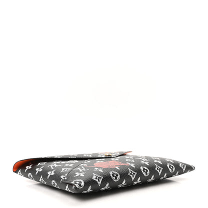Louis Vuitton Catogram Kirigami Pochette Set Black 6 of 12