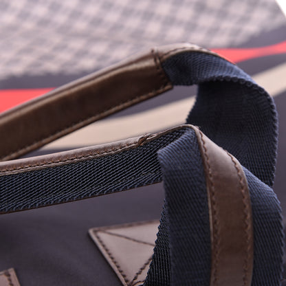 Gucci Nylon Diamante Web Tote Blue 11 of 14