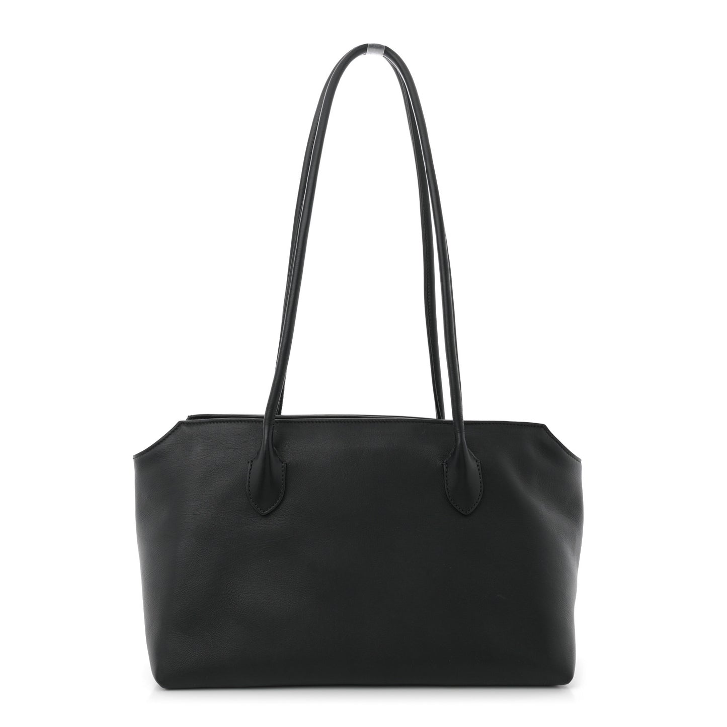 Grained Calfskin Terrasse Bag Black