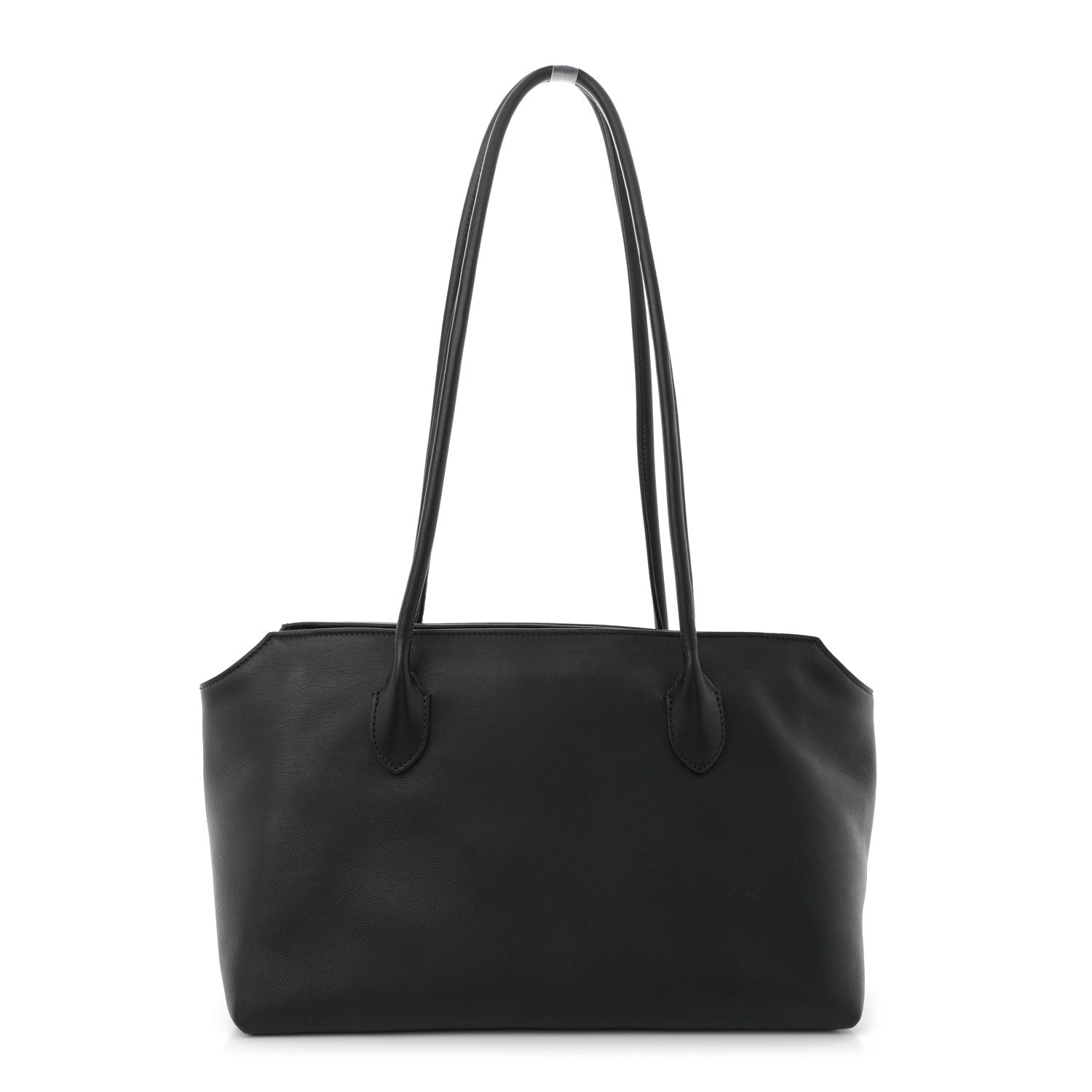 The Row Grained Calfskin Terrasse Bag Black 1 of 10