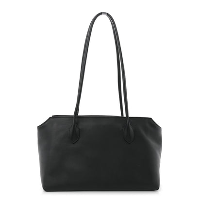 The Row Grained Calfskin Terrasse Bag Black 1 of 10