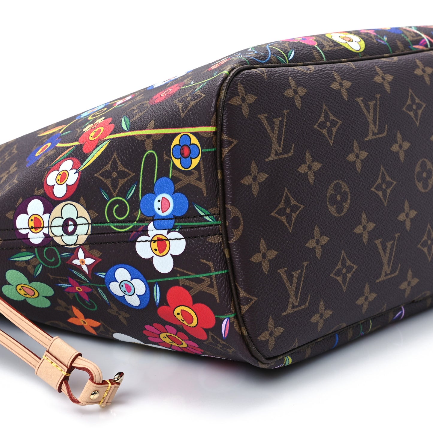 LV X TM Monogram Flowers Neverfull MM