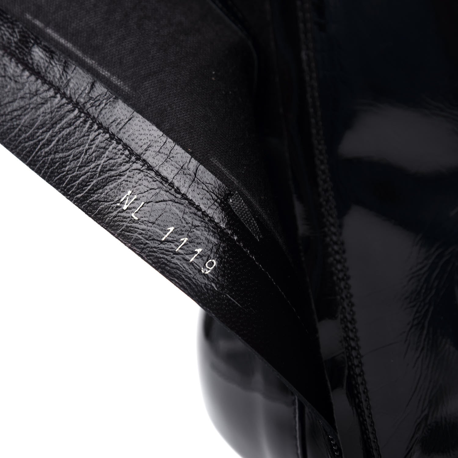 Louis Vuitton Patent Silhouette Ankle Boots 38 Black 10 of 10