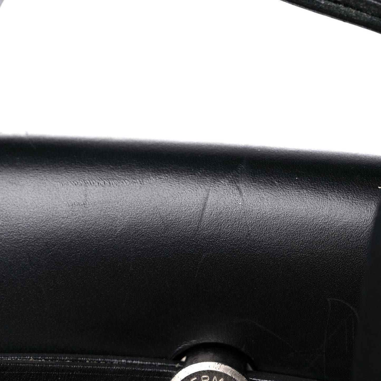 Toile Vache Calfskin Herbag 39 MM Black