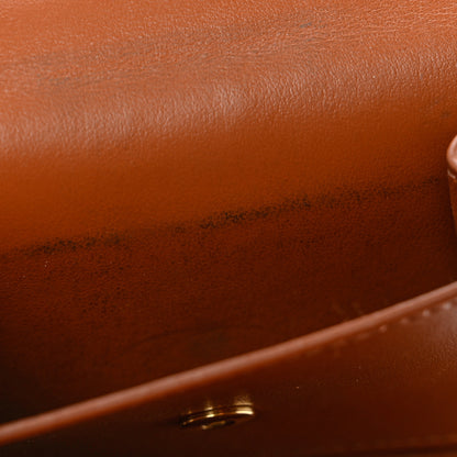 Celine Canvas Triomphe Small Strap Wallet Tan 8 of 10