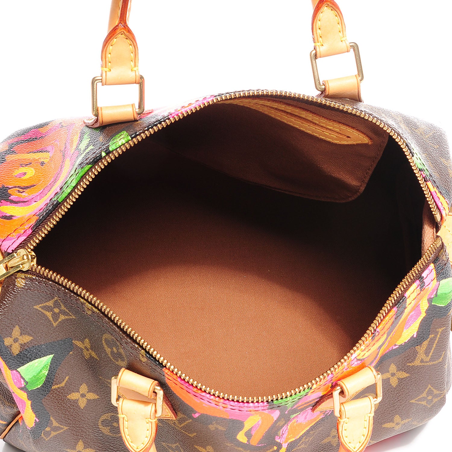 Louis Vuitton Monogram Roses Speedy 30 7 of 7