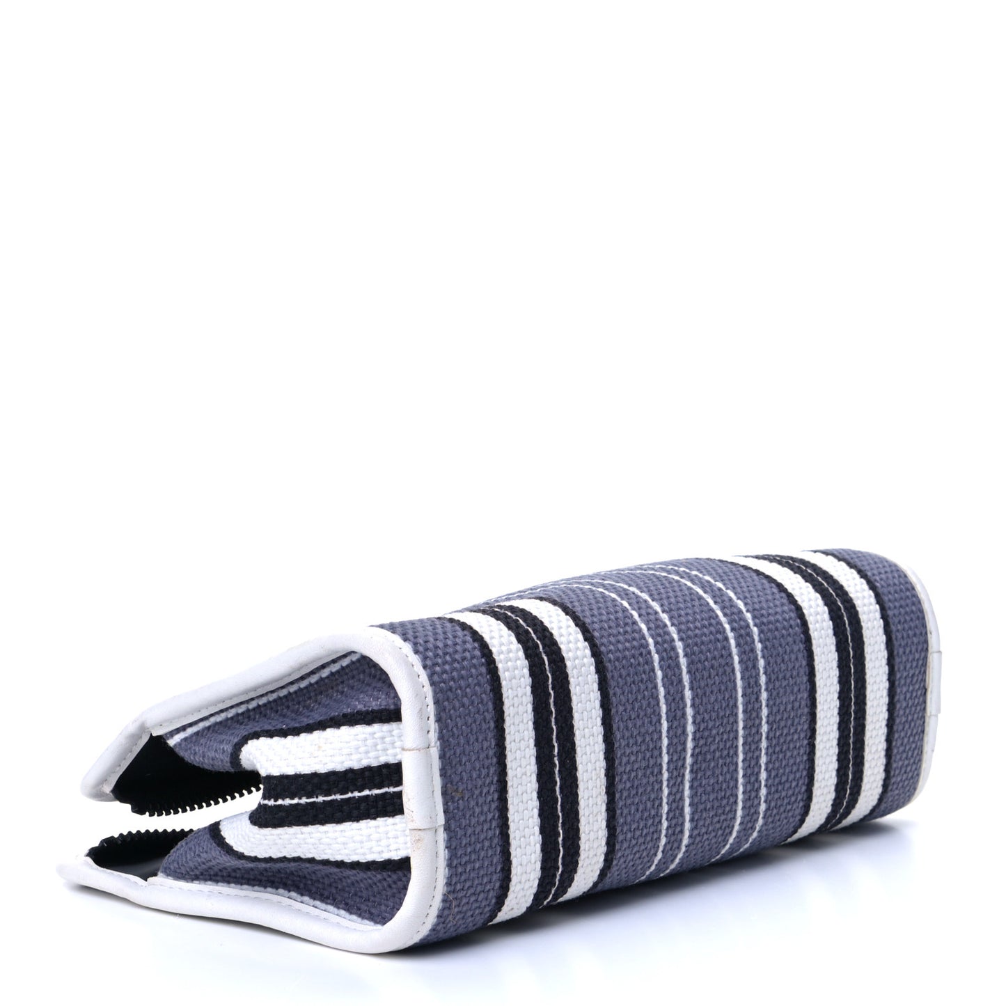 Toile Striped Cosmetic Case Navy