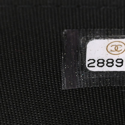 Chanel Caviar Quilted Boy Wallet On Chain WOC Black 8 of 13