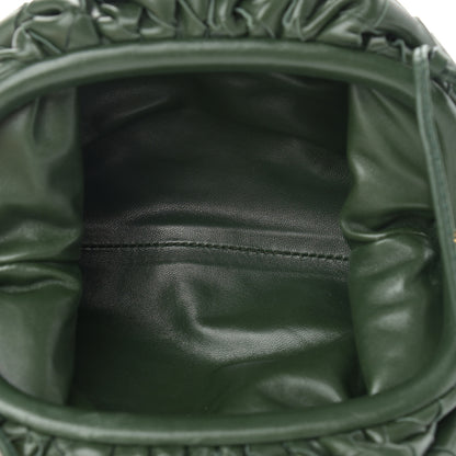 Bottega Veneta Nappa Intrecciato The Mini Pouch Bottle Green 5 of 11