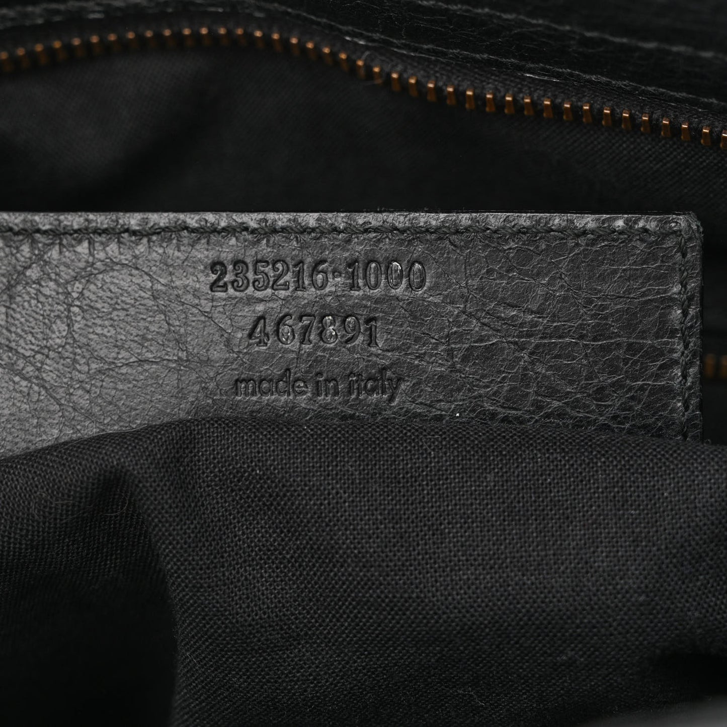 Agneau Classic Hardware Velo Black