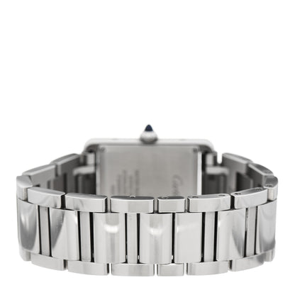 Cartier Stainless Steel 25mm Must de Cartier Tank Quartz Watch 3 of 6