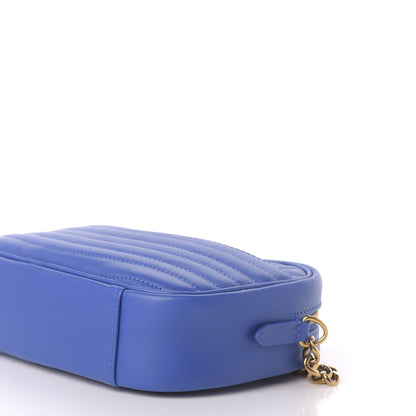 Louis Vuitton Calfskin New Wave Camera Bag Bleu Neon 7 of 10