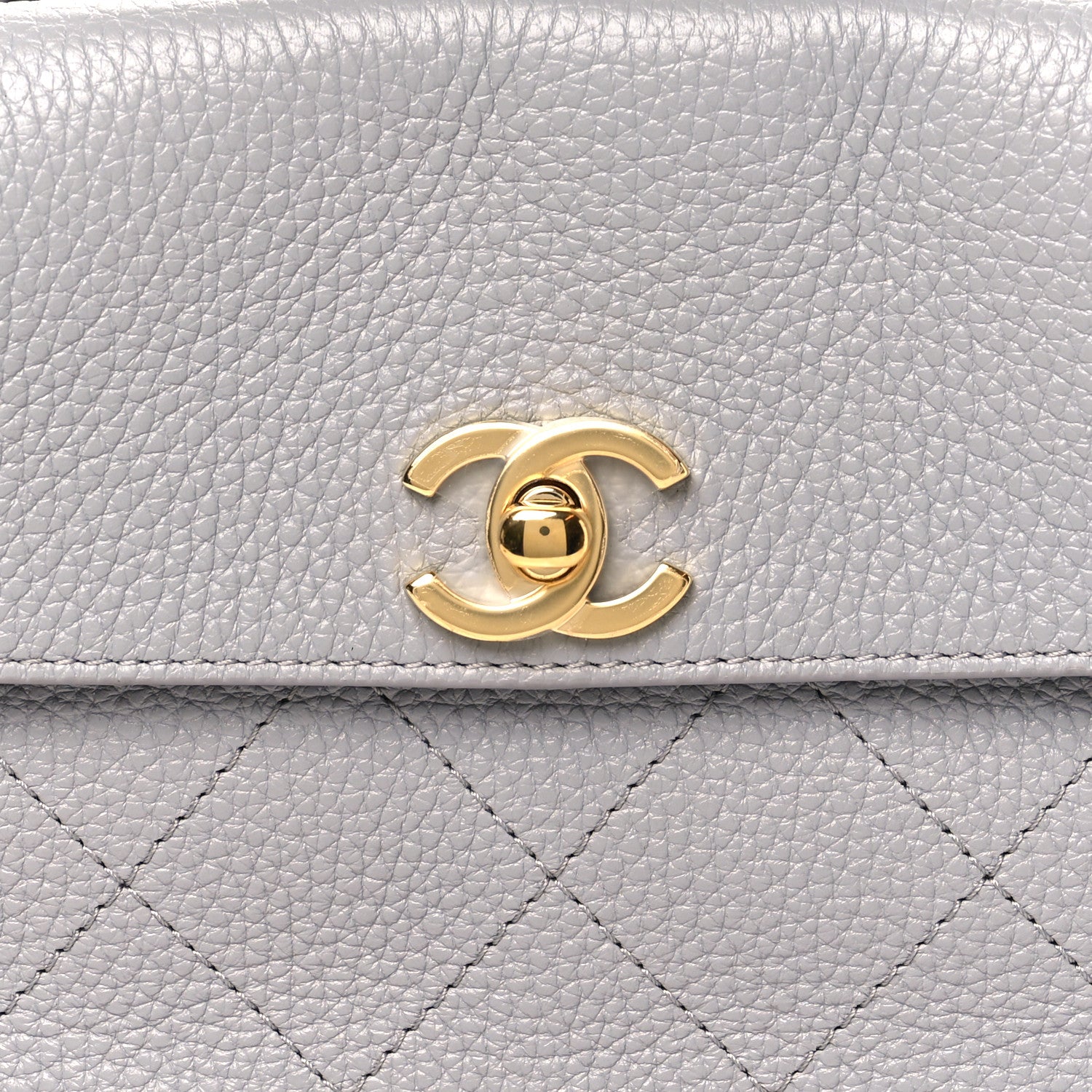 Chanel Grained Calfskin Urban Essentials Small Shopping Bag Grey 7 of 10