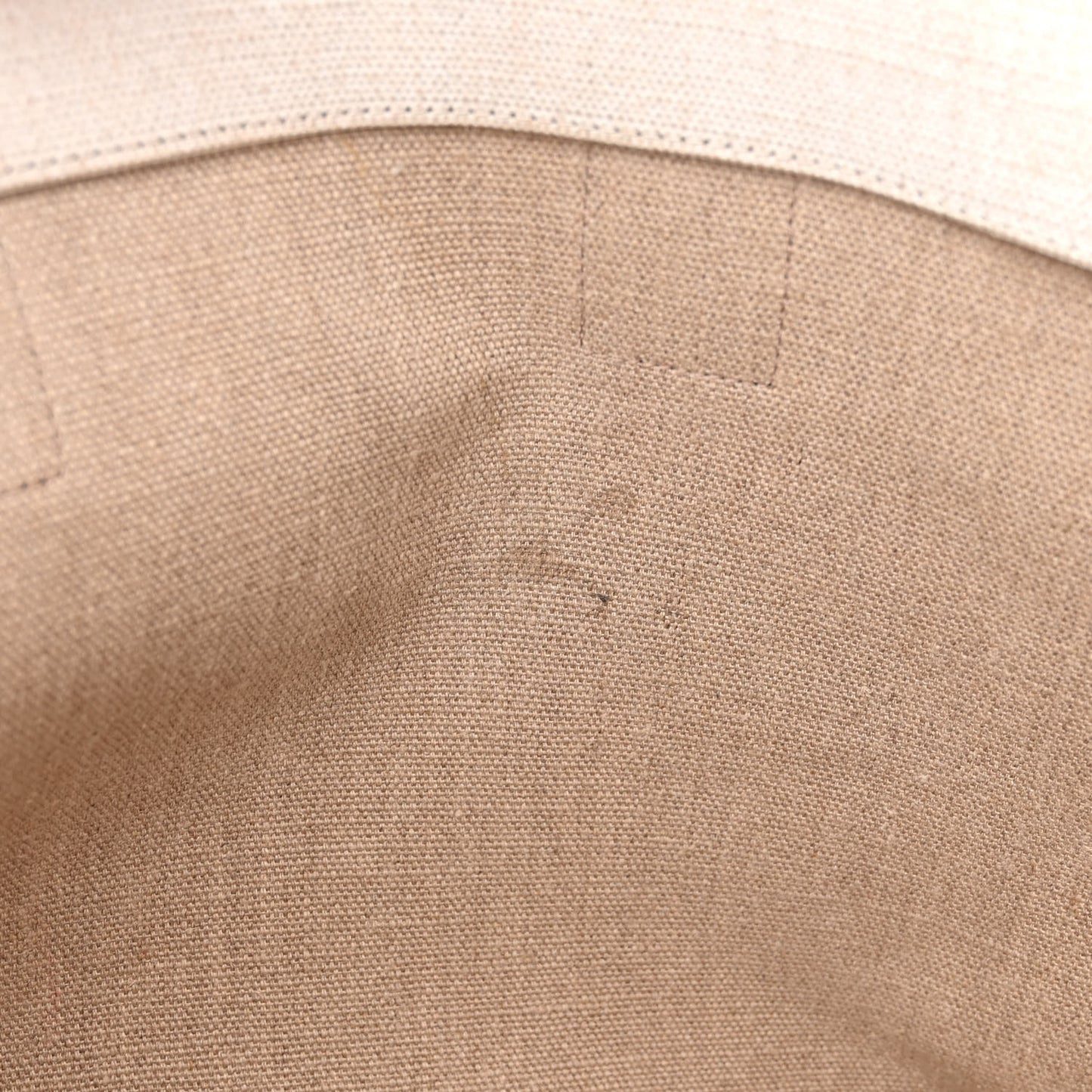 Linen Calfskin Rive Gauche Tote Optic White