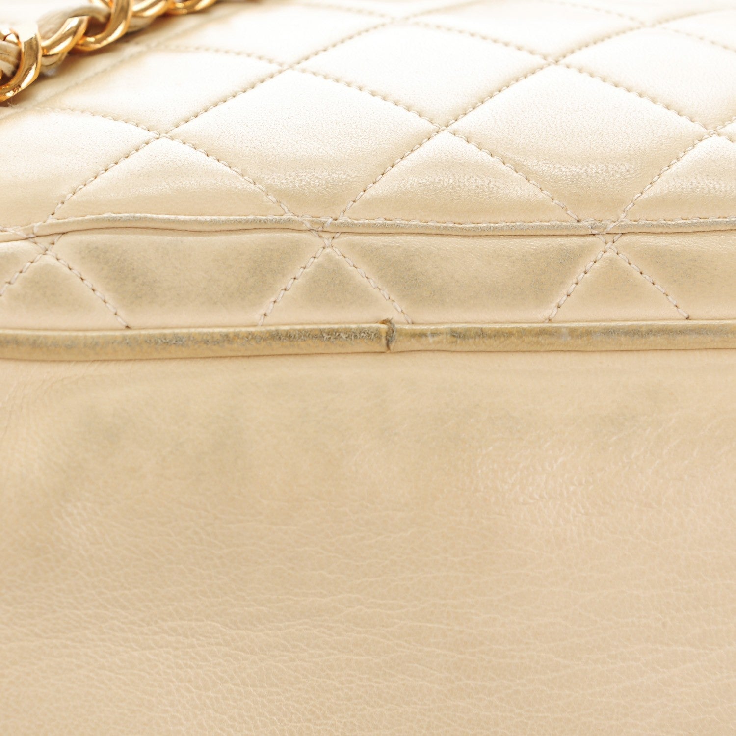 Chanel Lambskin Quilted Backpack Beige Clair 6 of 12