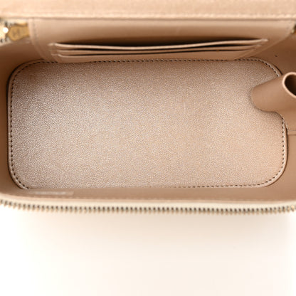 Chanel Lambskin Quilted Small CC Dynasty Vanity Case With Chain White 5 of 15