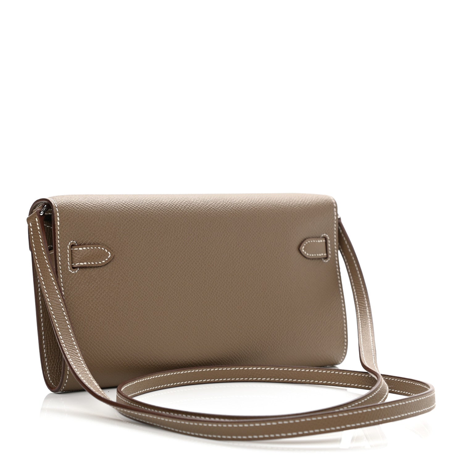 Hermes Epsom Kelly Wallet To Go Etoupe 2 of 8