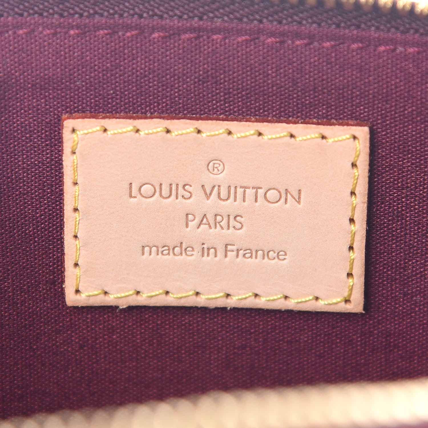 Louis Vuitton Vernis Alma BB Rouge Fauviste 6 of 8