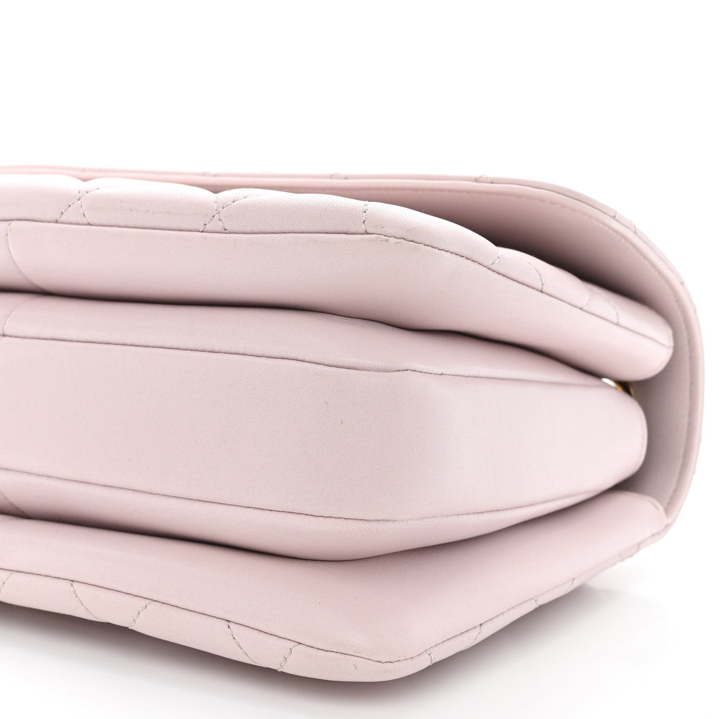 Lambskin Quilted Small Trendy CC Flap Dual Handle Bag Lilas Lilac
