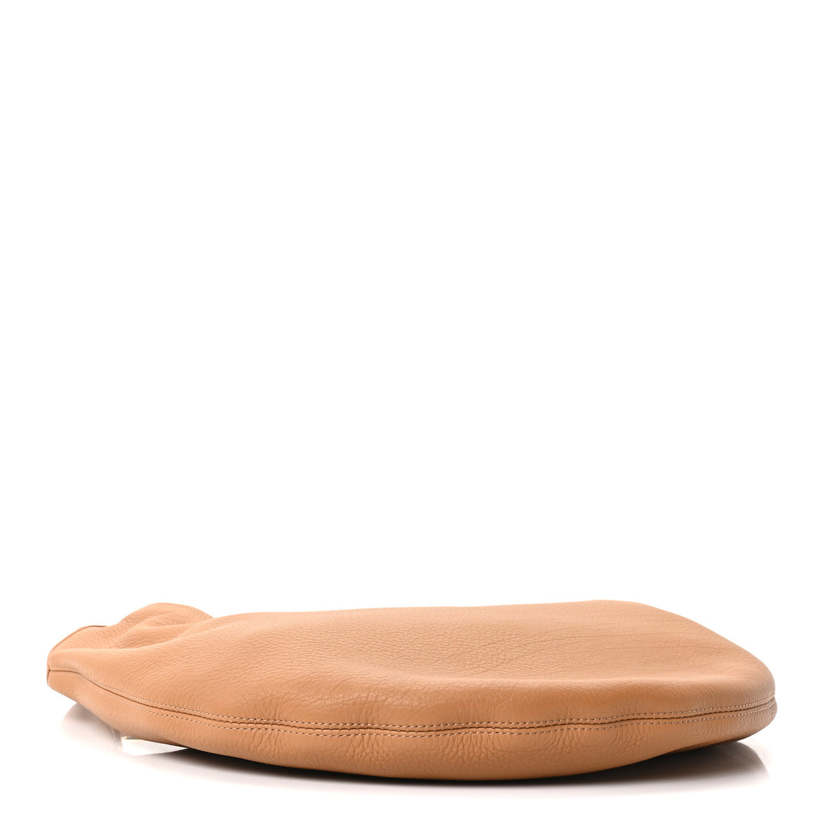 Pebbled Calfskin August Hobo Nougat