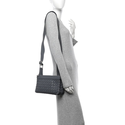 Bottega Veneta Nappa Intrecciato Duo Bag Thunder 2 of 11