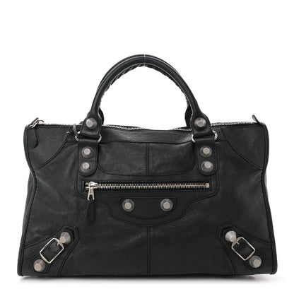 Balenciaga Agneau Giant 21 Silver Hardware Work Black 1 of 13