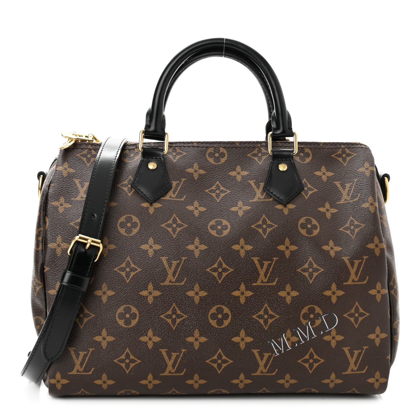 Monogram My World Tour Speedy Bandouliere 30 Black