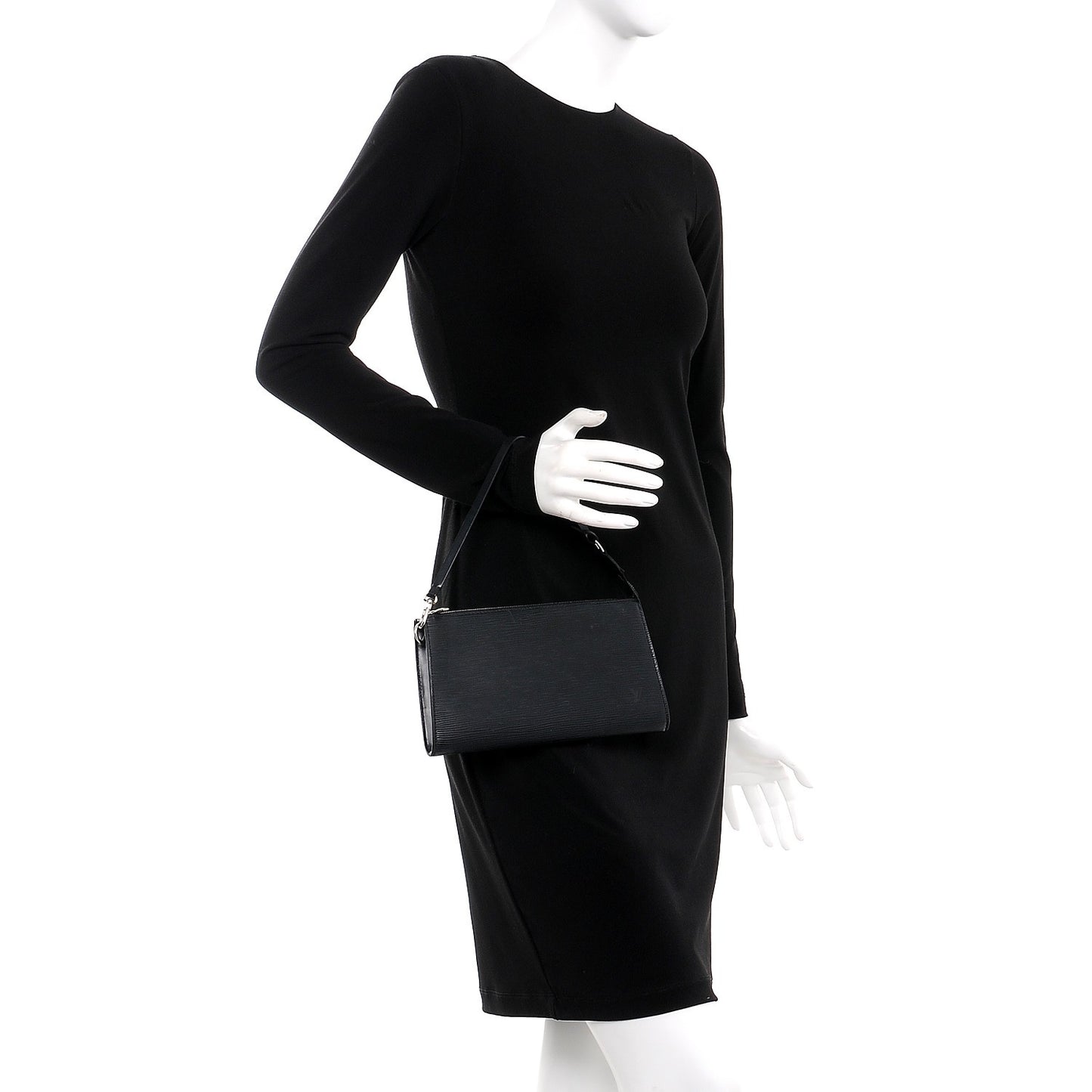 Epi Pochette Accessories 24 Black