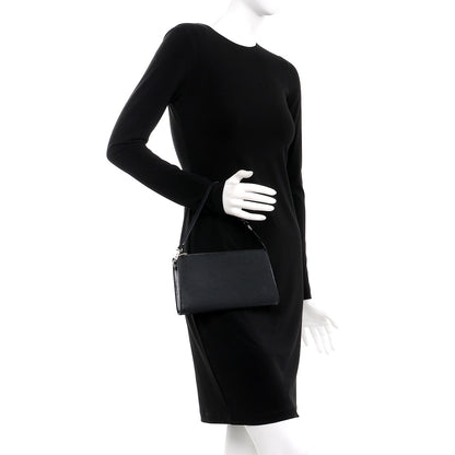 Louis Vuitton Epi Pochette Accessories 24 Black 2 of 13