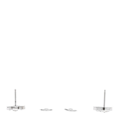 Cartier 18K White Gold Diamond Himalia Drop Earrings 3 of 5