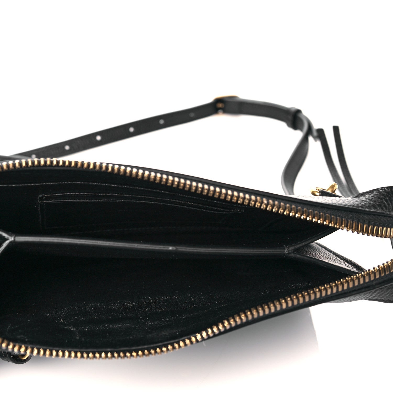 Balenciaga Grained Calfskin Neo Classic Gold Hardware Multipouch Black 5 of 10