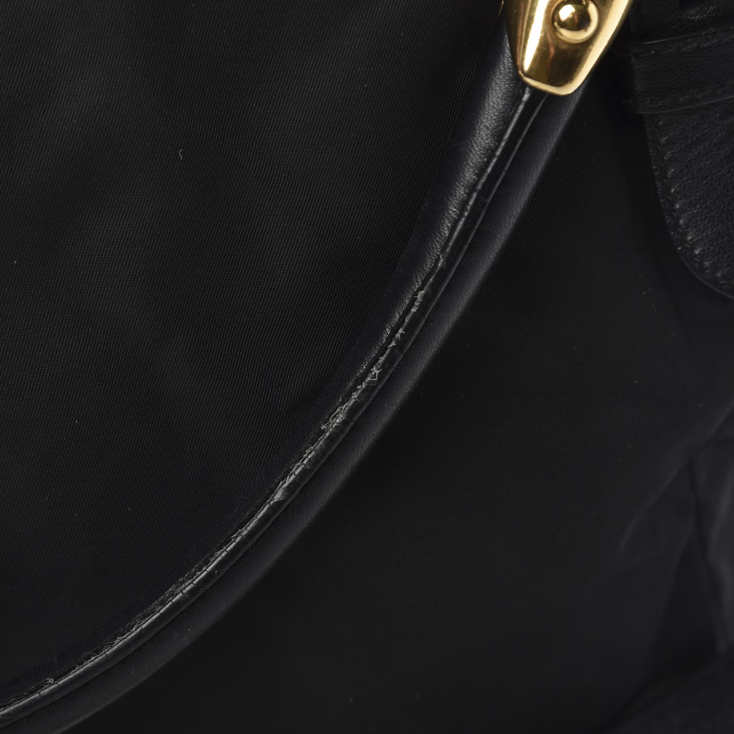 Tessuto Nylon Soft Calf Tote Black