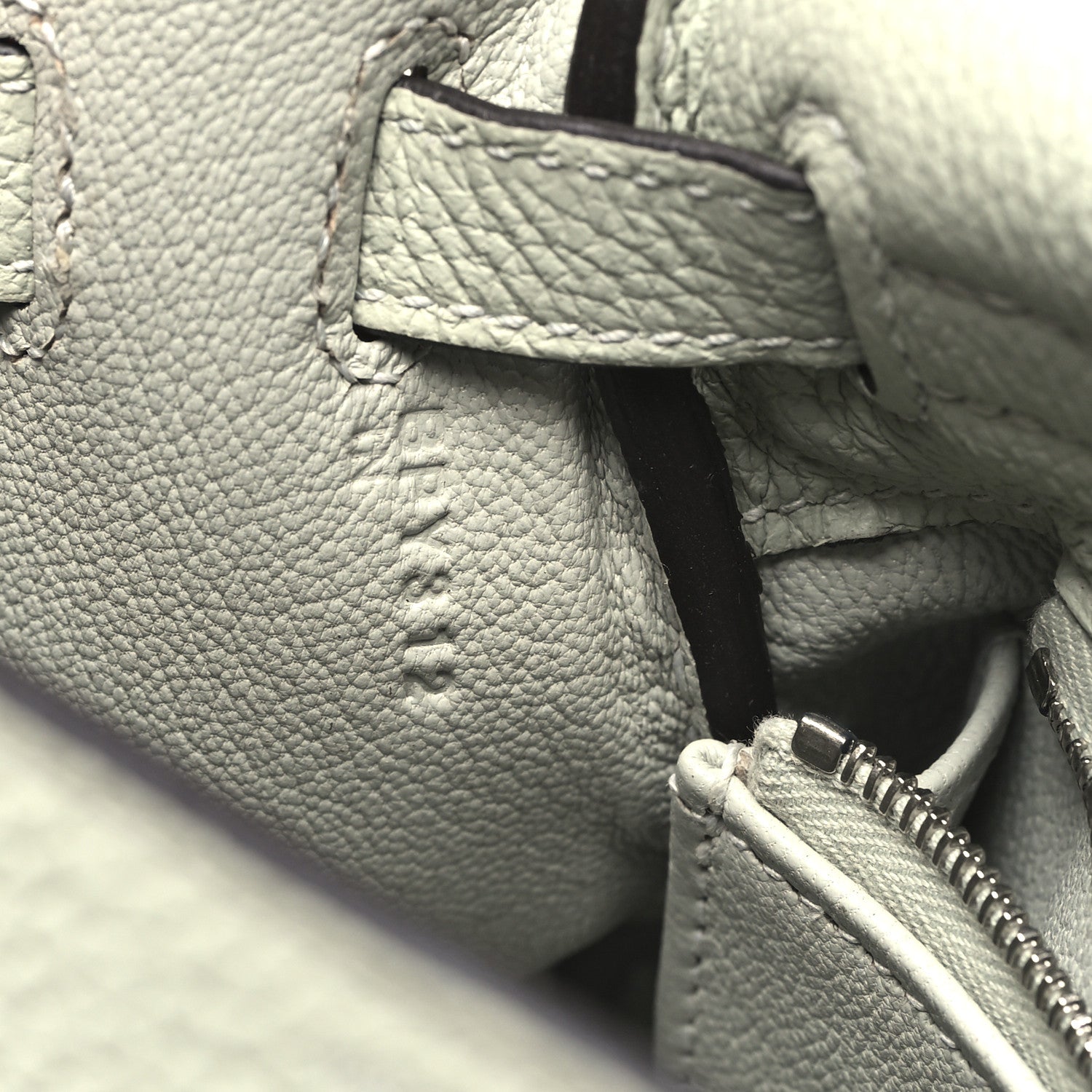 Hermes Togo Kelly Retourne 25 Gris Neve 7 of 11