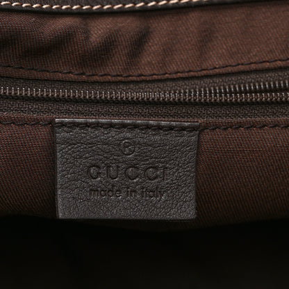 Gucci Monogram D Gold Tote Dark Brown 6 of 10