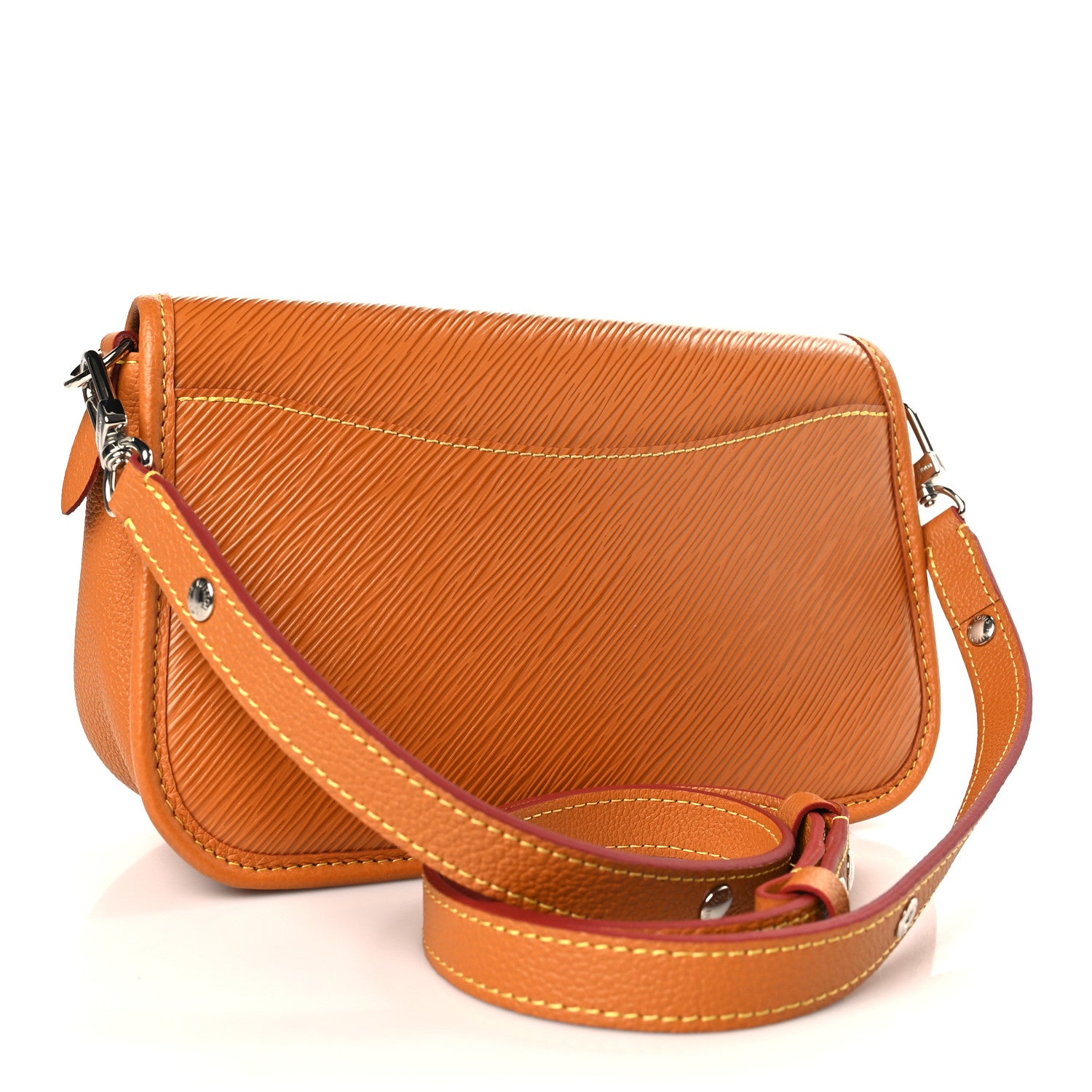 Louis Vuitton Epi Buci Crossbody Gold Honey 3 of 8