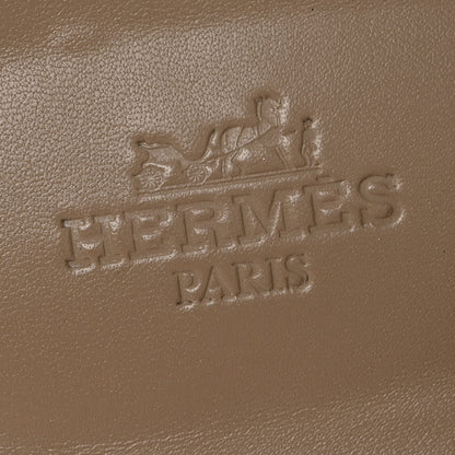 Hermes Heritage Calfskin Carlotta Mules 35 Naturel 8 of 13
