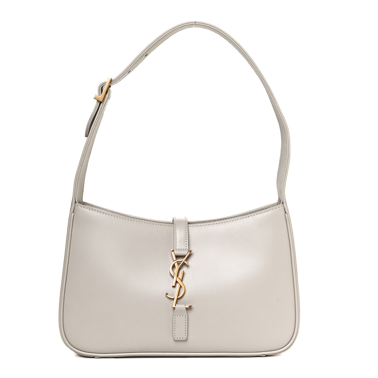Smooth Calfskin Le 5 A 7 Hobo Blanc Vintage