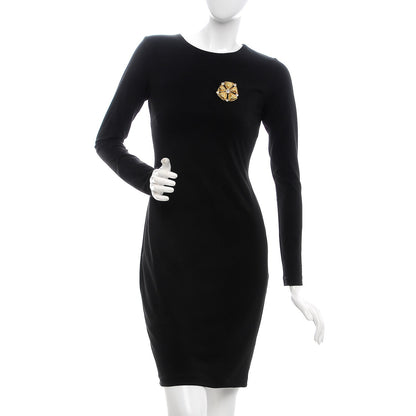 Chanel Crystal Flower Brooch Gold 2 of 5