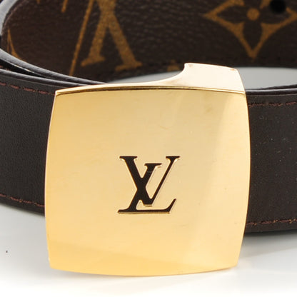 Louis Vuitton Monogram LV Cut Reversible Belt 90 36 5 of 8