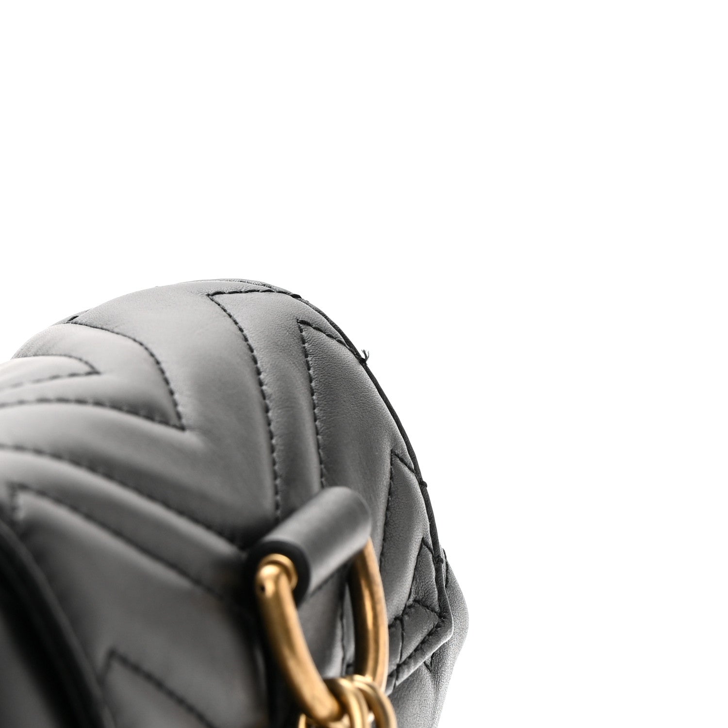 Gucci Calfskin Matelasse GG Marmont Flap Backpack Black 15 of 18