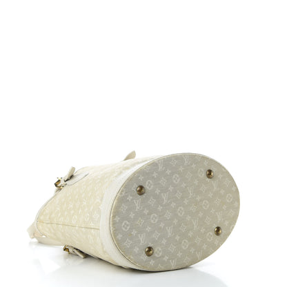 Louis Vuitton Mini Lin Monogram Bucket Bag Dune 4 of 9