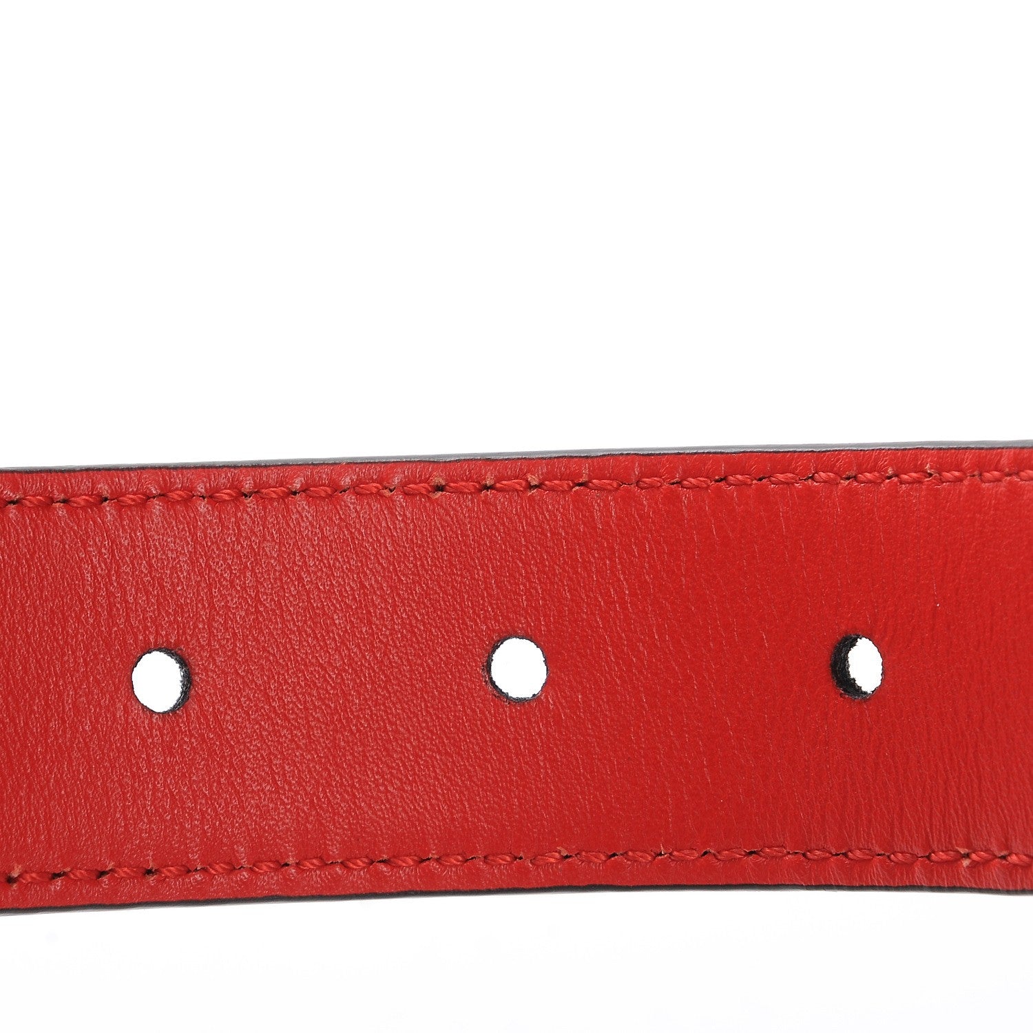 Fendi Zucchino Spalmati FF Multicolor Reversible Belt Red Multicolor 5 of 6